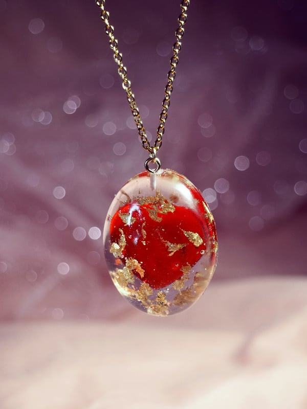 Image of Scarlet Heart Pendant