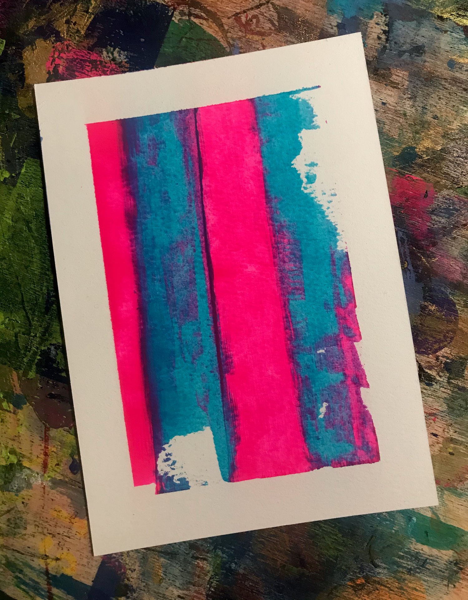 Edges III. - color study
