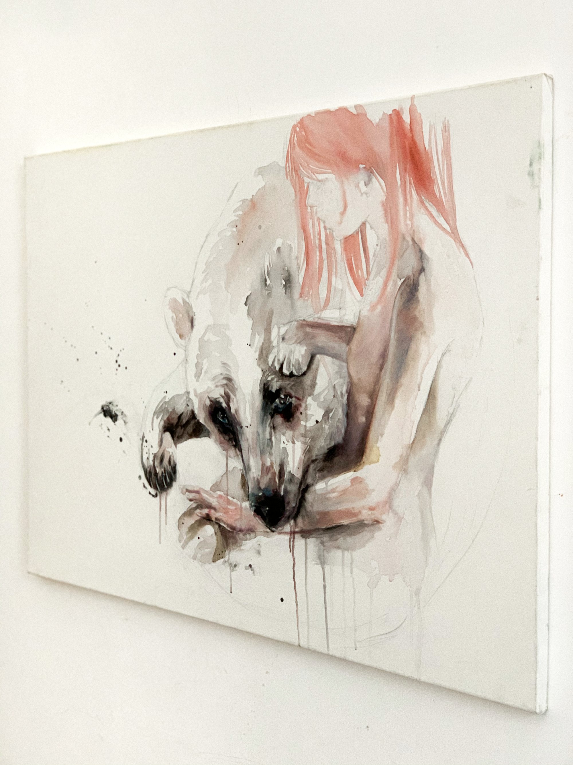 Agnes-Cecile you are not wrong (100x70 cm) 2013