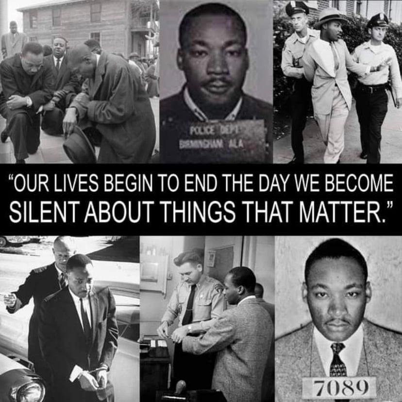 Image of REAL COURAGE MLK MERCH