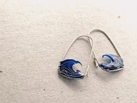 Image 3 of Blue Sea Earrings 