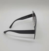 Image 2 of Oversized Square Sunglasses Rimless Frame Candy Color Glasses Transparent Square Glasses for Women,,