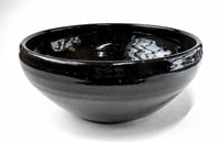 Image 2 of New Moon Black Serving Bowl 🌚