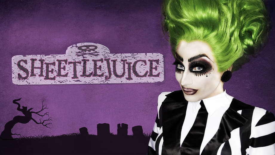 Image of SIGNED - Limited Edition "SHEETLEJUICE" Concert Poster starring BIANCA DEL RIO 