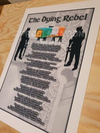 Image 1 of The Dying Rebel A3 Print.