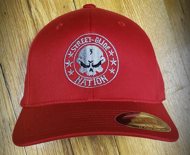 Street Glide Nation Red Flexfit hat