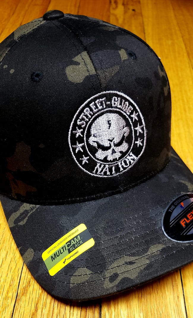 Street Glide Nation Camo Flexfit hat