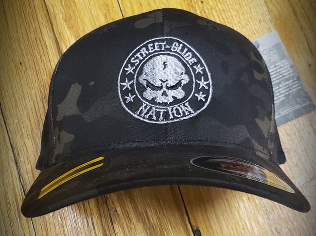 Street Glide Nation Camo Flexfit hat