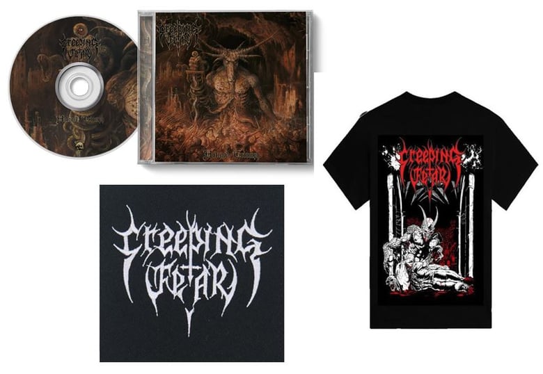 Image of BUNDLE  Album CD + tshirt + Patch !!