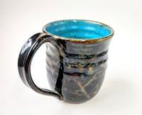 Image 1 of Cosmic Mug with Blue Interior 💙