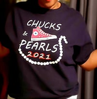 Image 2 of Chucks & Pearls TSHIRT 