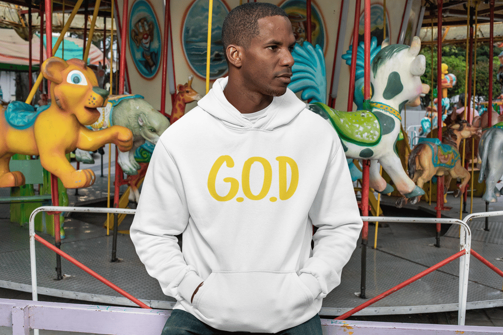 Image of Gold G.O.D Unisex Hoodie