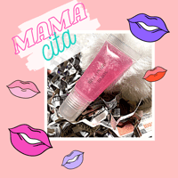 mamacita 💋🍓 - strawberry scented sheer pink lip gloss