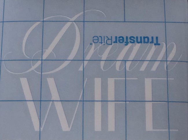 DREAM WIFE Vinyl Lettering (Decal)