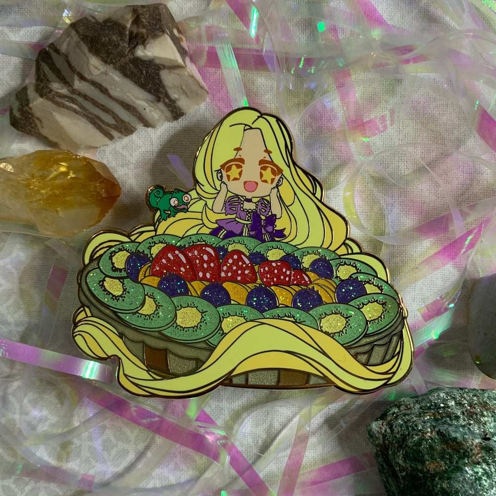 Rapunzel Fruit Tart Pin