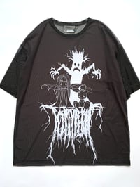 Image 1 of Purgatory /// Torment’ oversize mesh tee