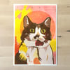 Foodie - Riso print