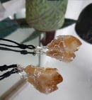 Image 1 of Raw Citrine Point Wired pendant
