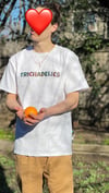 Trichadelics flower of life script shirt (WHITE) *PRE ORDER*