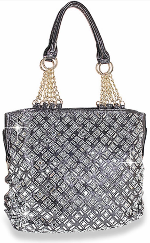 Image of “Sparkling” Shimmering Shoulder Purse