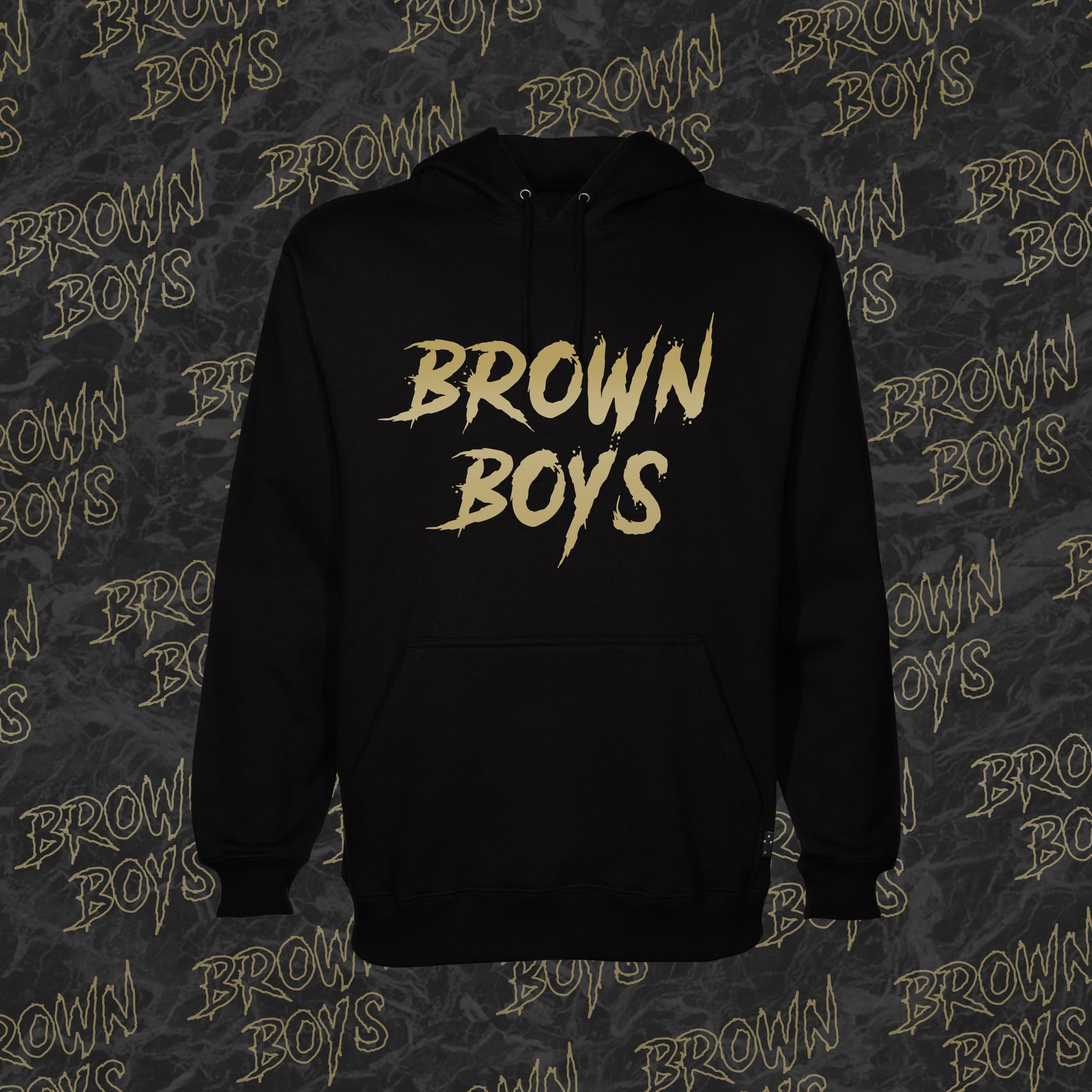 KIDS HOODIE Brown Boys Clothing