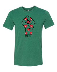 MKEfest Racial Justice Tee, Green (Unisex)