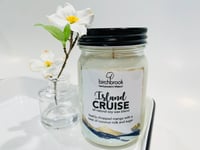 10 Oz Natural Soy Candle - Island Cruise