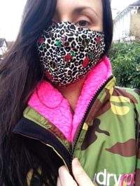 Image 5 of Peace Leopard Face Covering - **50% Discount from £14.99**