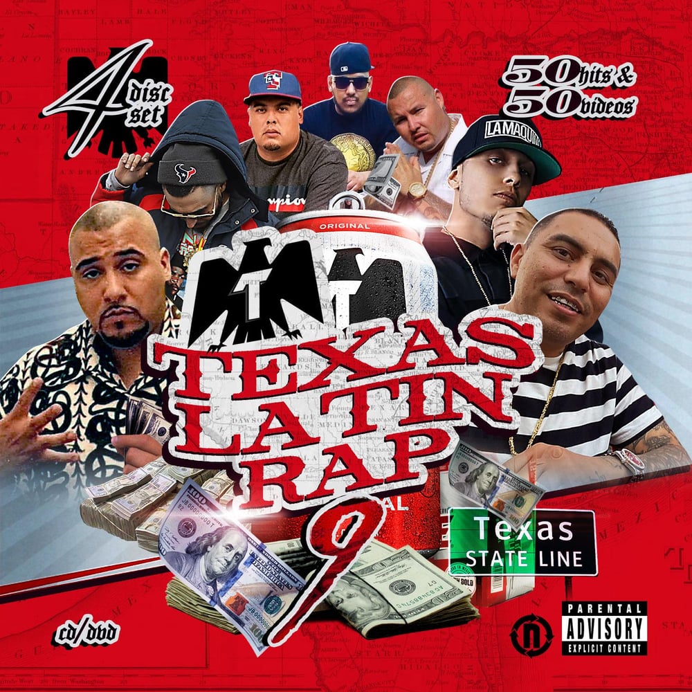 Image of Texas Latin Rap Volume 10 (4 Disc Set)