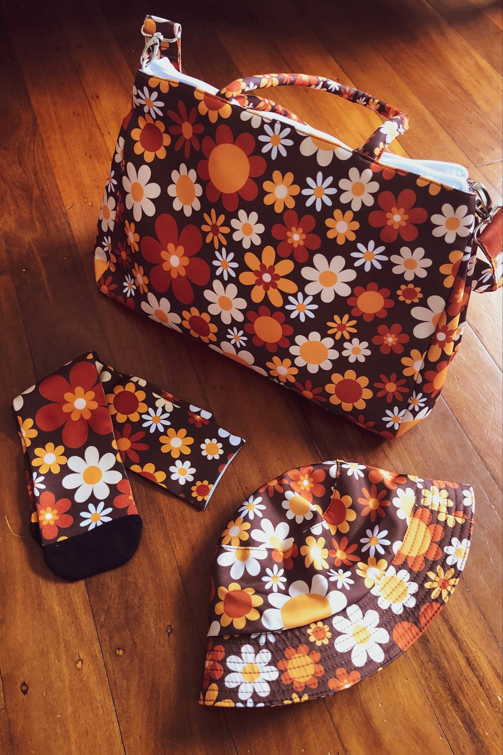 Day tripper bag in Sunny side up Brown
