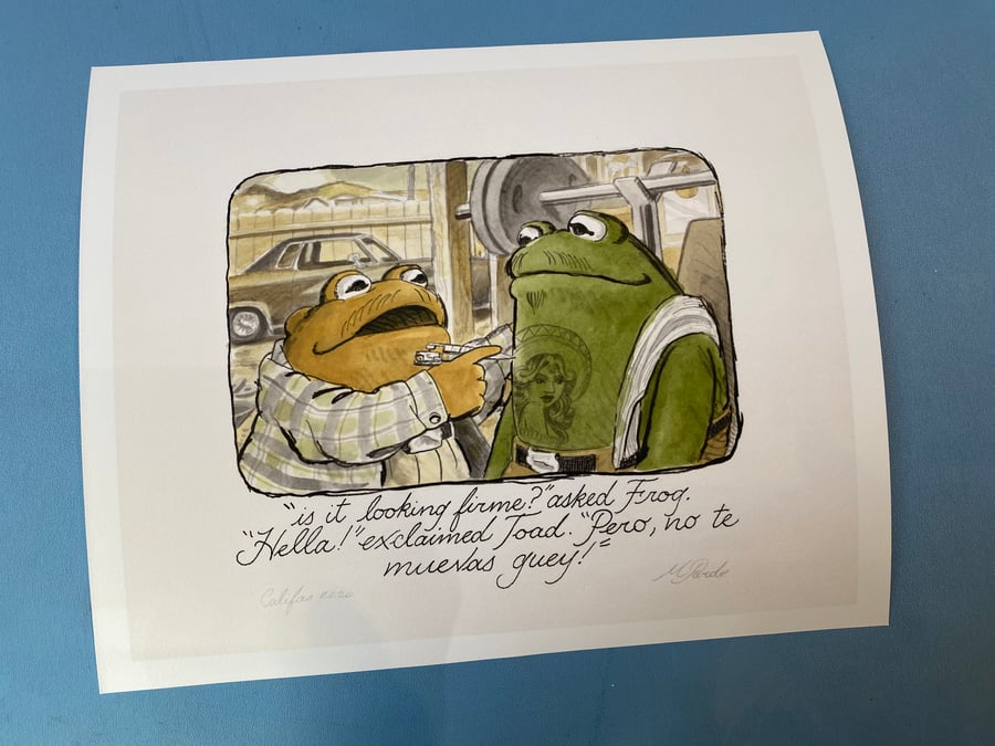 Image of Frog and toad, Barrio tales. Tac’d down