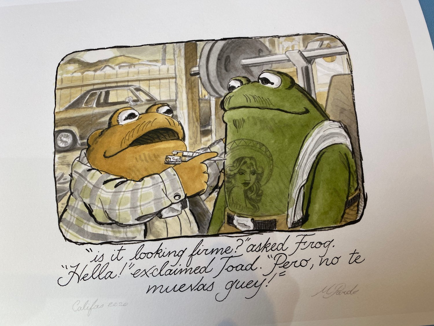 Image of Frog and toad, Barrio tales. Tac’d down