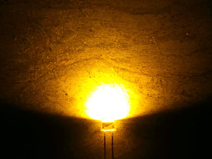 Image of Short Amber Solid LED