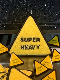 Image 1 of "Super Heavy" Embroidered Patches & Enamel Pins