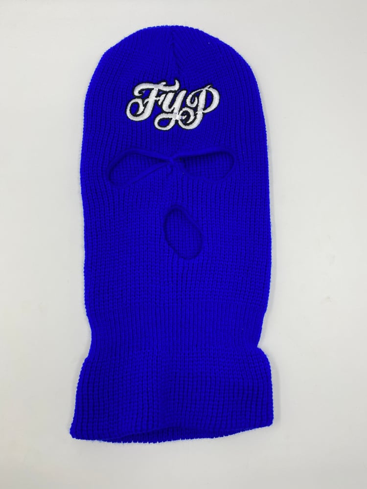 Image of OG Logo Ski Mask Blue 