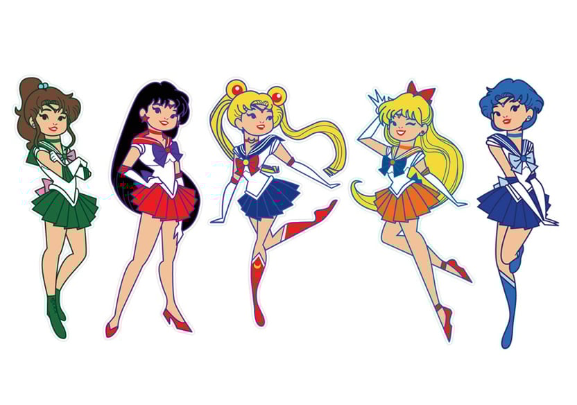 Image of Sailor Moon Stickers