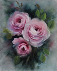 Image 1 of Soft pinks gicleé print