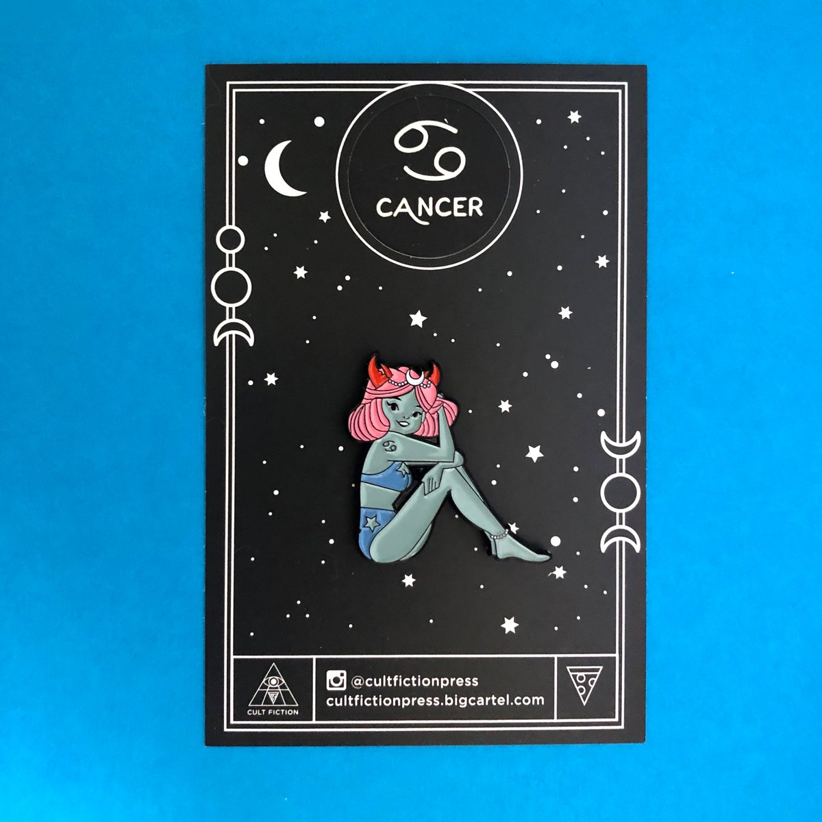 Image of Cancer Zodiac Enamel Pin