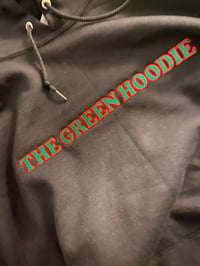 THE GREEN HOODIE | COLD BLACK 