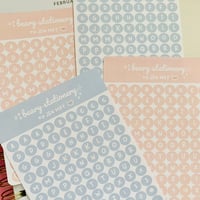 Image 2 of Alphabet Deco Sticker Sheet 