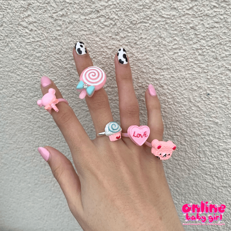 Valentines Candy Collection of Rings