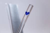Image 4 of Heart Glass Drinking Straws