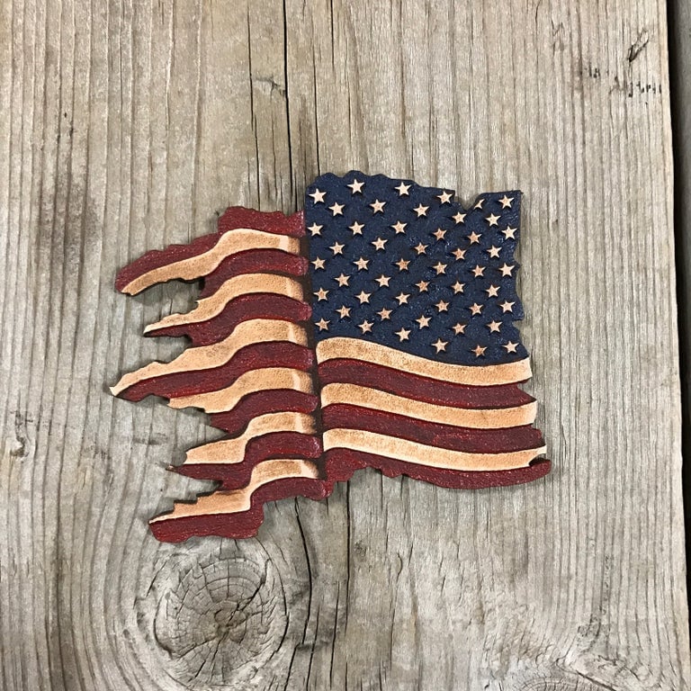 Image of LEATHER FLAGS (READ The Description)