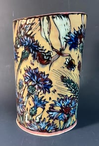 Image 3 of SECOND - “Cornflower” lustre vase