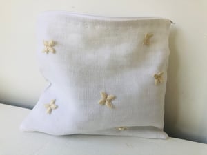 Image of matilde vintage flower linen bag
