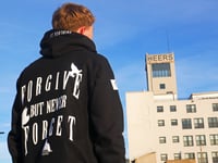 Image 3 of Forgive but Never Forget Hoodie