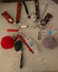 Image 1 of Personalize customize Defense key chains  and spiritual key chains