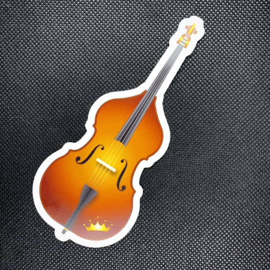 Image of JGD ROYAL BASS sticker
