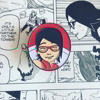 Sarada Enamel Pin
