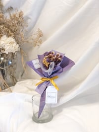 Image 1 of Dried Flower Mini Bouquet Cone